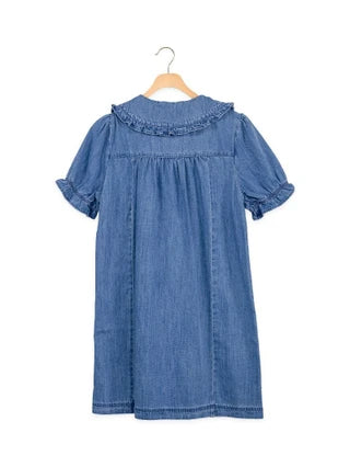 Simply Southern-Button-Up Denim Dress