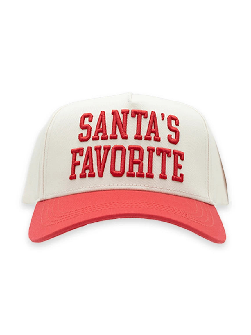 Simply Southern Santa's Favorite Trucker Hat (LH)