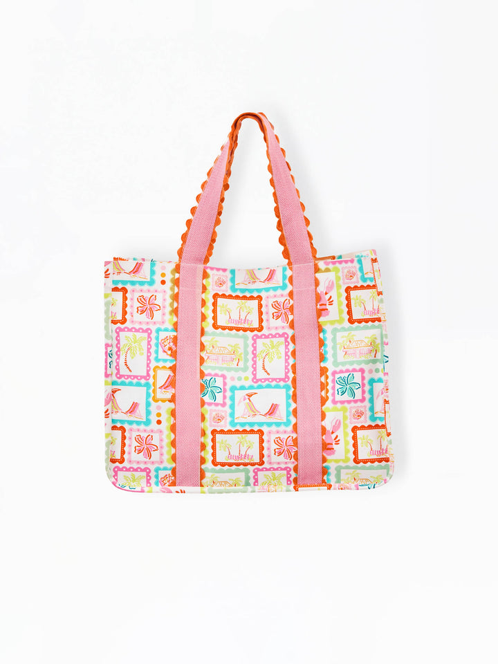 Capri Tote Bag | Happy Place