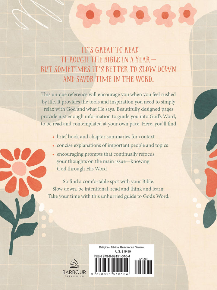 Taking Your Time through the Bible