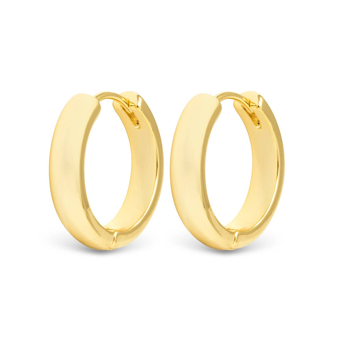 Amanda Blu-Stacy Small Hoop Gold