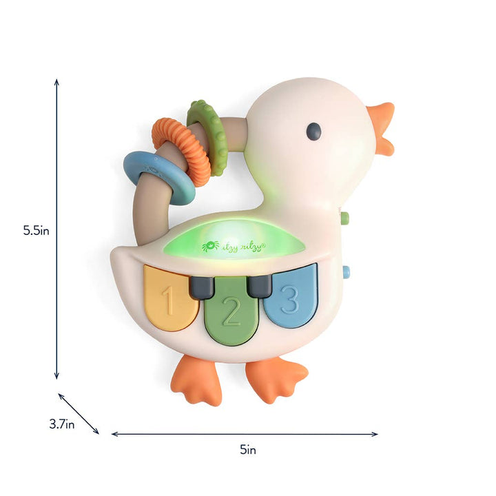 *NEW* Bitzy Tunes™ Goose - Light-up Interactive Piano Toy