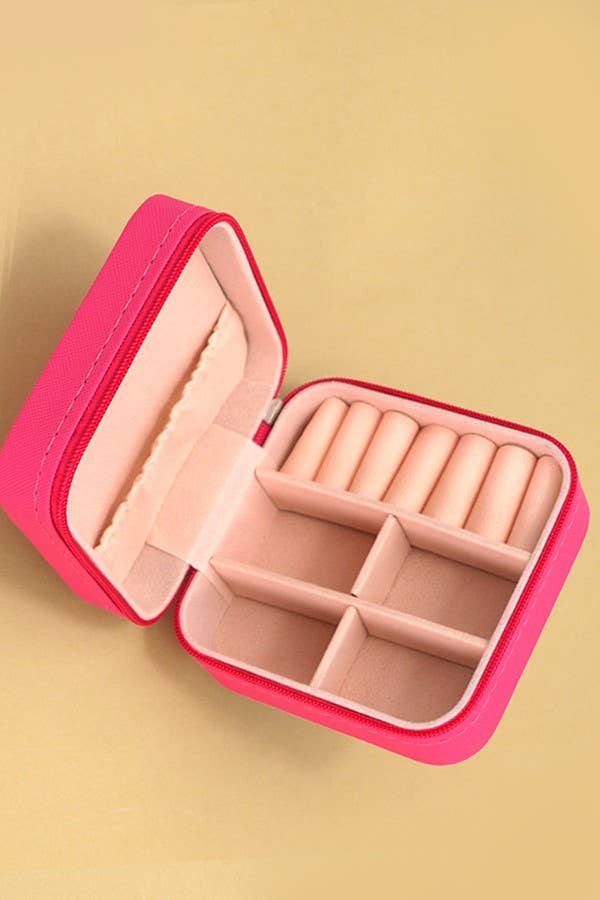 JOSSLYN-JEWELRY ORGANIZER TRAVEL BOX CASE | 40P532