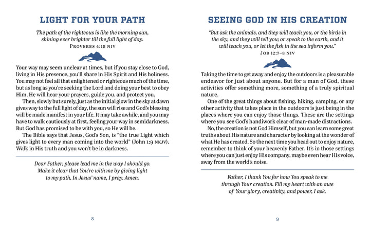 3-Minute Devotions for Men Large Print