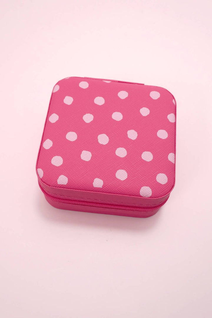 JOSSLYN-DESIGNED JEWELRY ORGANIZER TRAVEL BOX CASE | 40P566