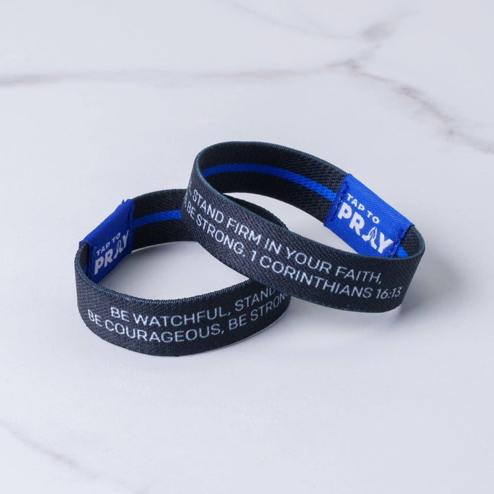Tap To Pray® Wristband – First Responders - Law Enforcement