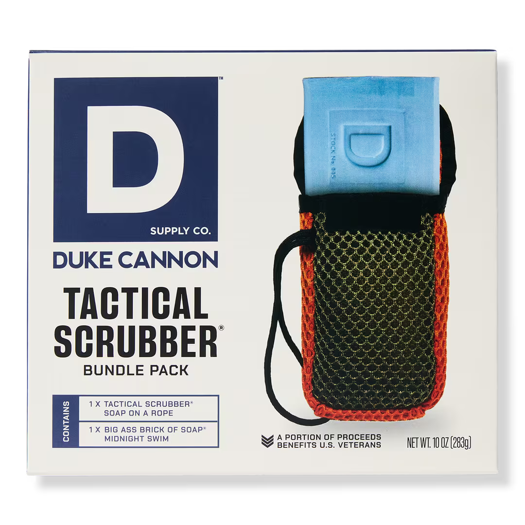 Duke Cannon Tactical Scrubber Bundle Pack With Soap