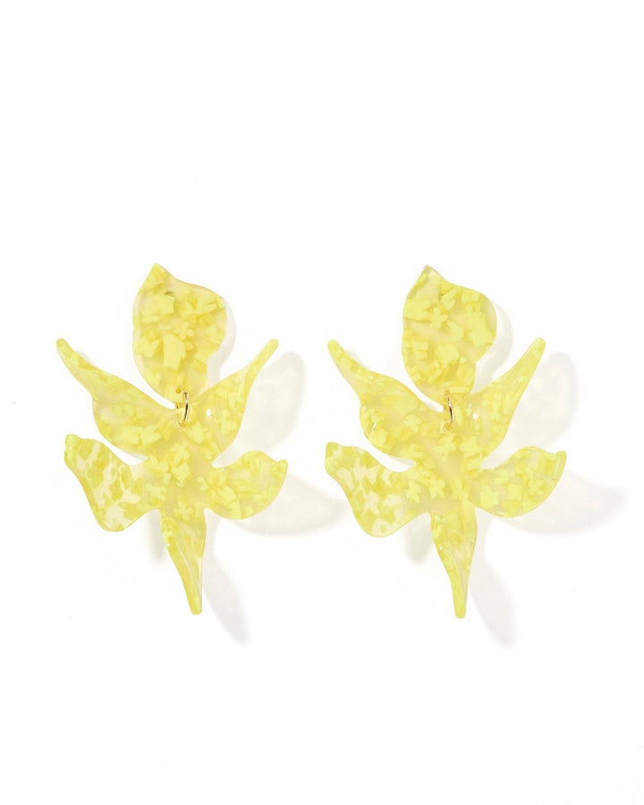 Flora Statement Earrings - Sunshine