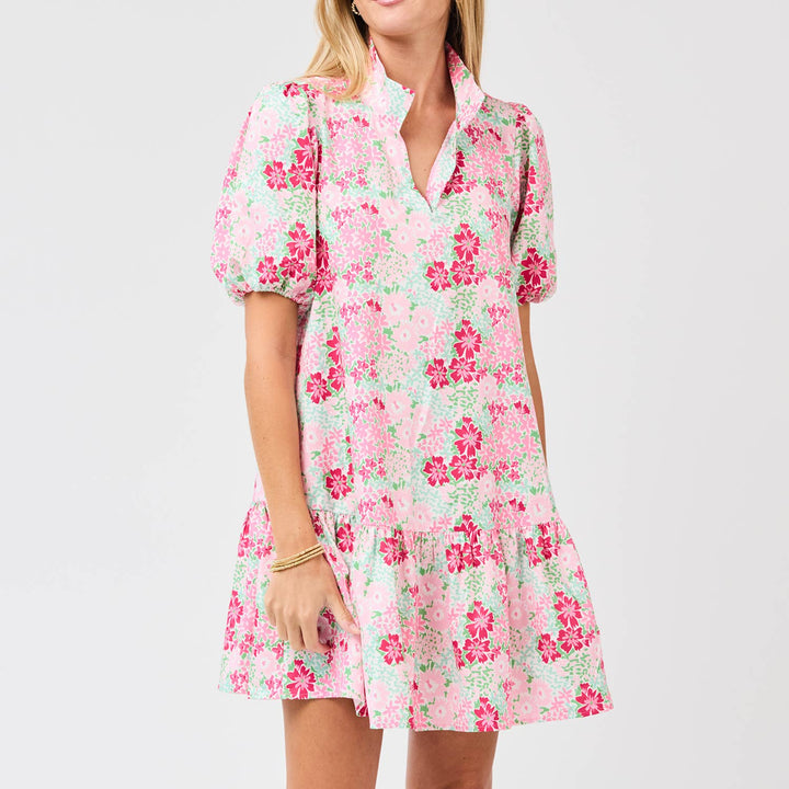 Nancy Dress | Petal Perfect Pink: PK S-L
