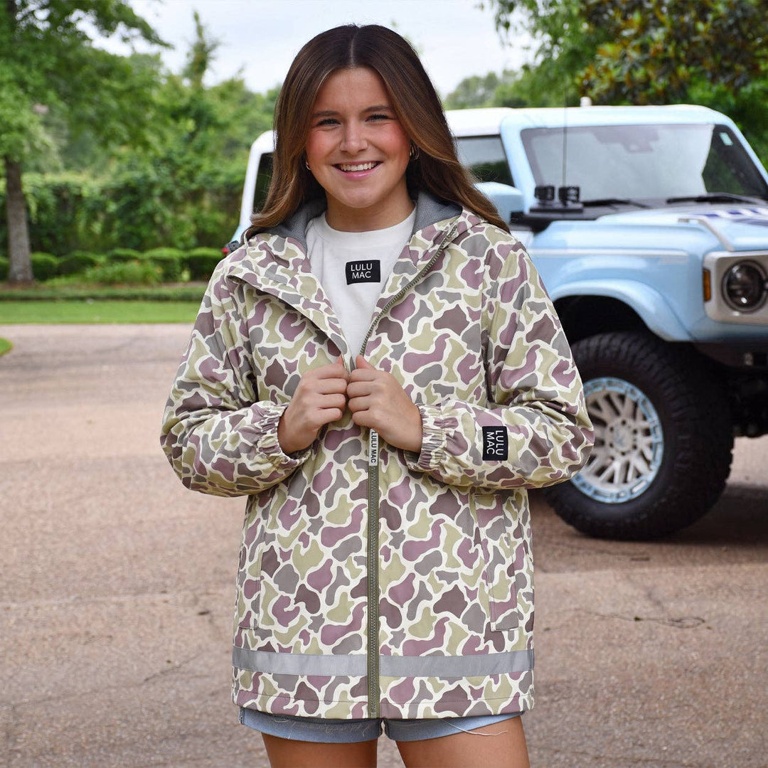 Lulu Mac- Light Camo LuLu Mac Raincoat