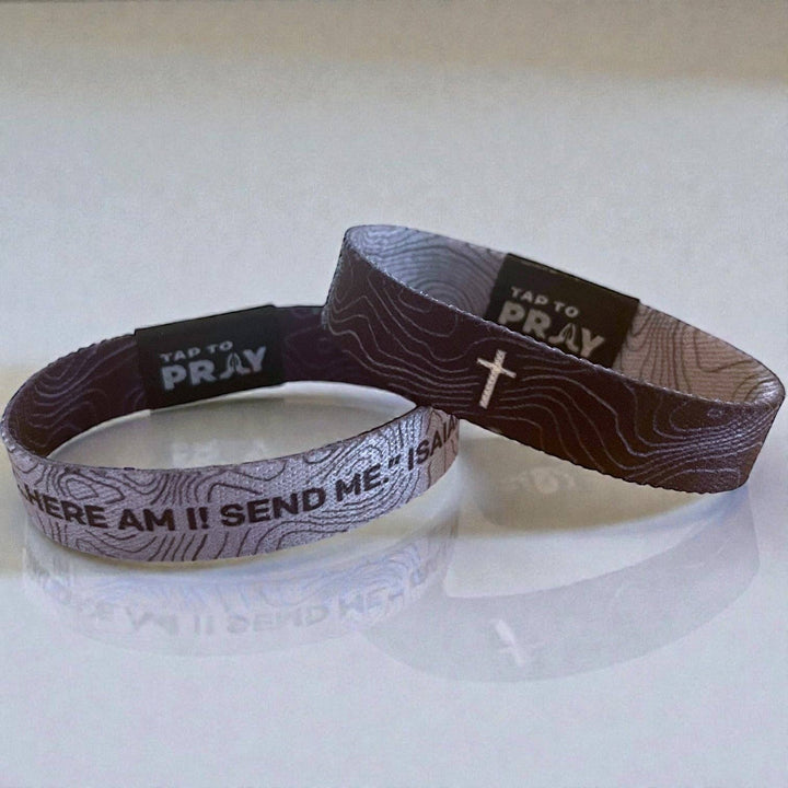 Tap To Pray® Wristband – Valor Topography