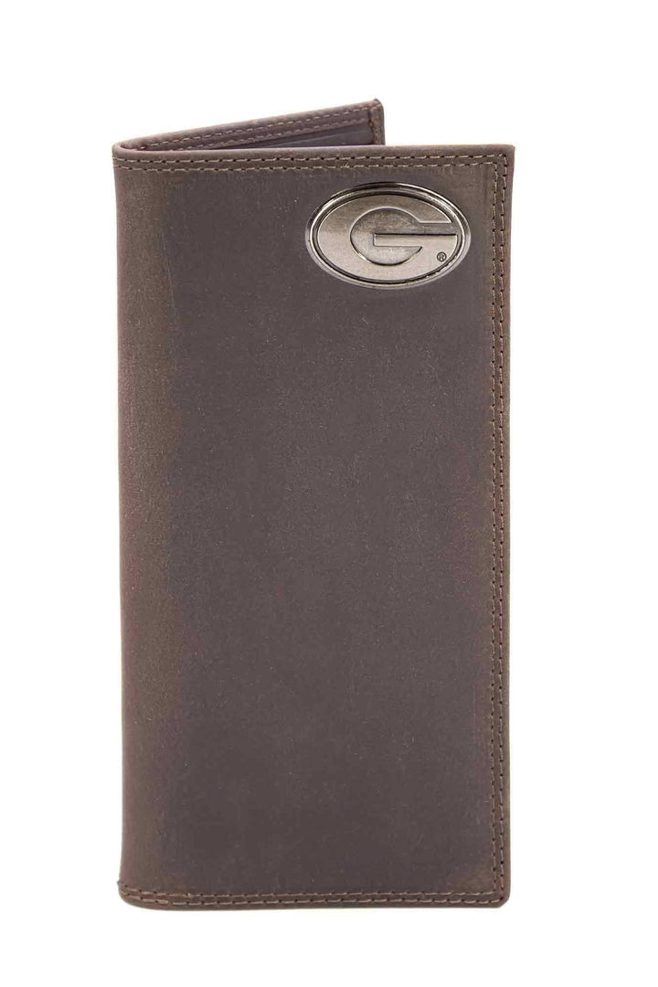 Georgia Bulldogs Men's Collegiate Secretary Leather Wallet.