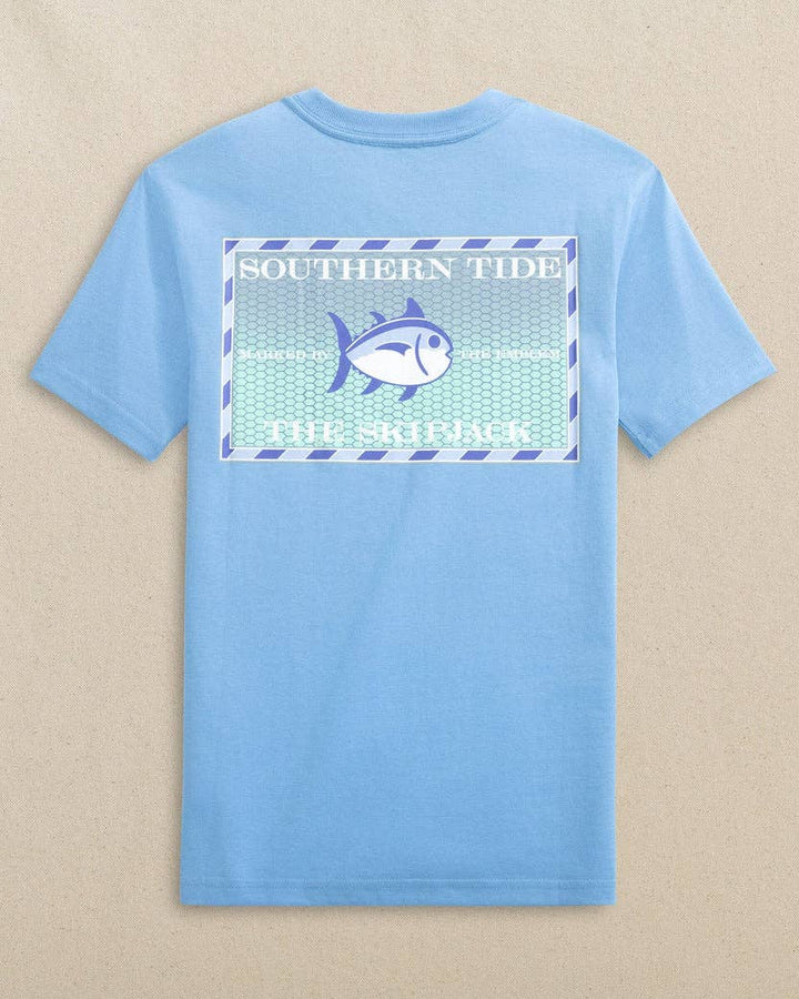 Southern Tide-Youth SS Original Skipjack Grey Marlin Tee