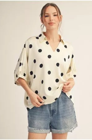 The Dottie Ivory Top (LH)