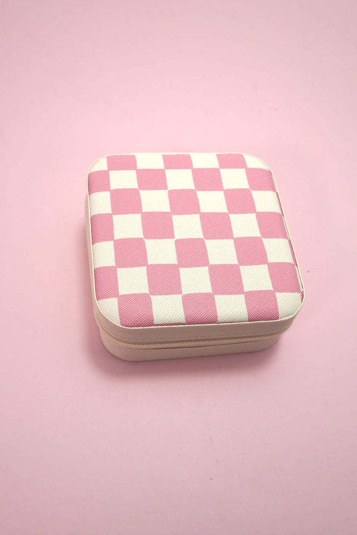 JOSSLYN-DESIGNED JEWELRY ORGANIZER TRAVEL BOX CASE | 40P566