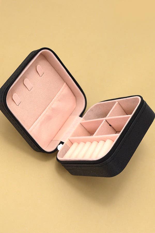 JOSSLYN-JEWELRY ORGANIZER TRAVEL BOX CASE | 40P532