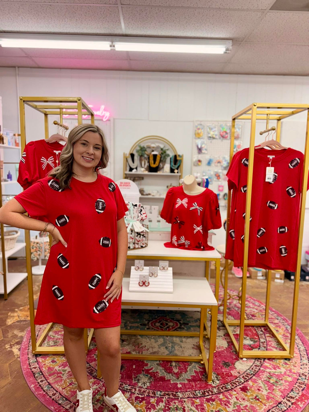 Mary Square Football Dress (LH)