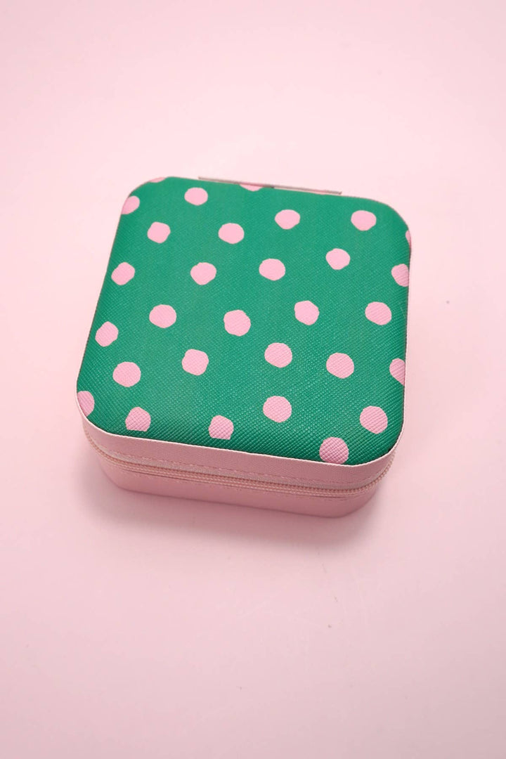 JOSSLYN-DESIGNED JEWELRY ORGANIZER TRAVEL BOX CASE | 40P566