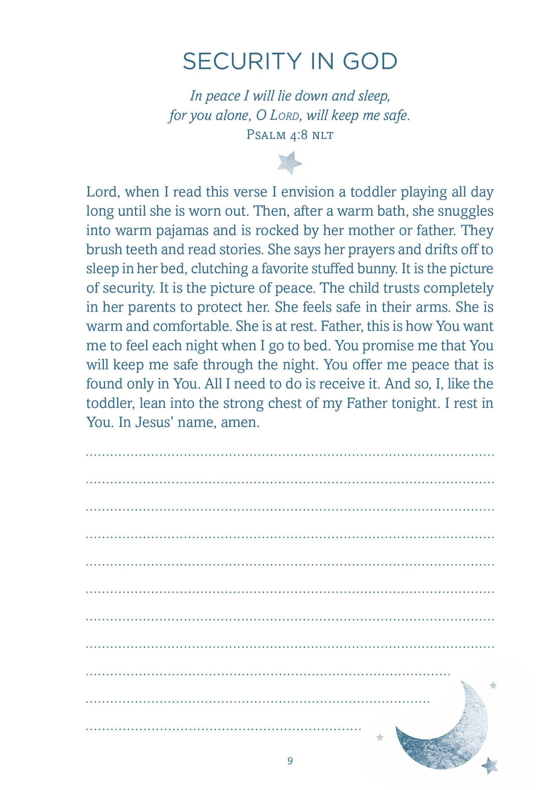 My Prayer Journal: Nighttime Conversations with God