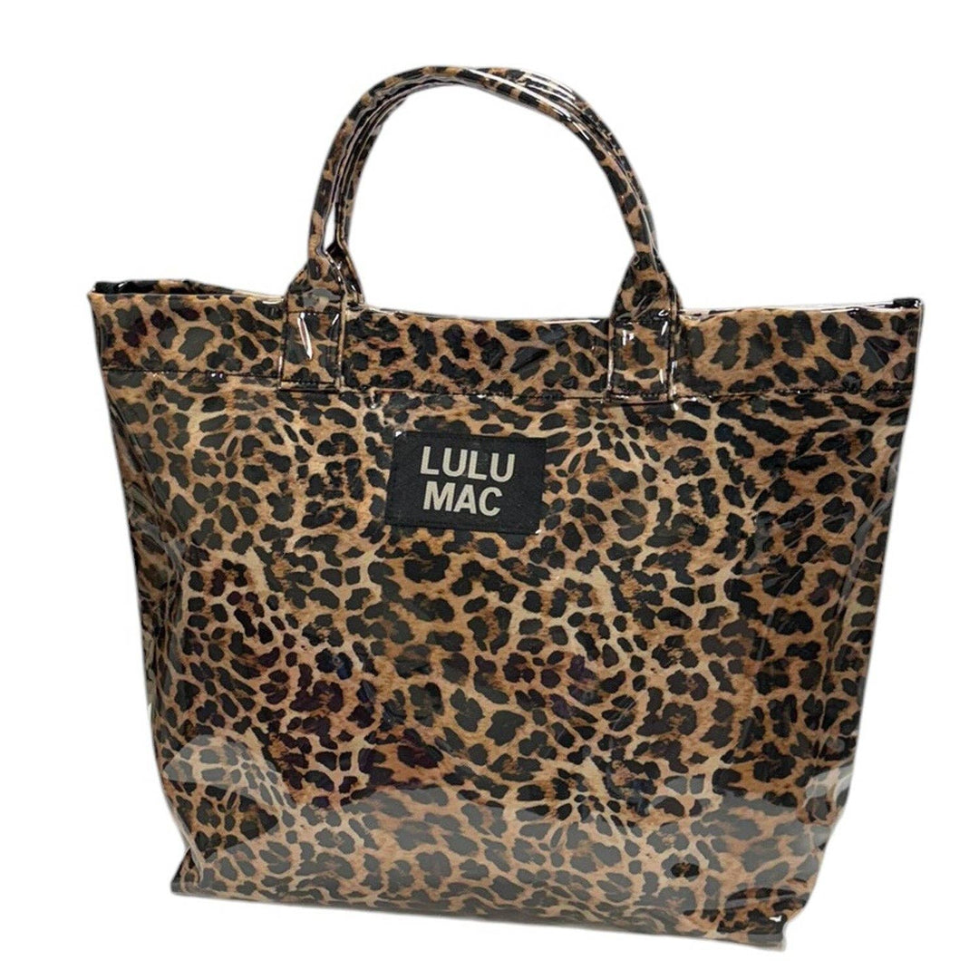 Lulu Mac-BG-1003 TOTE BAG LEOPARD
