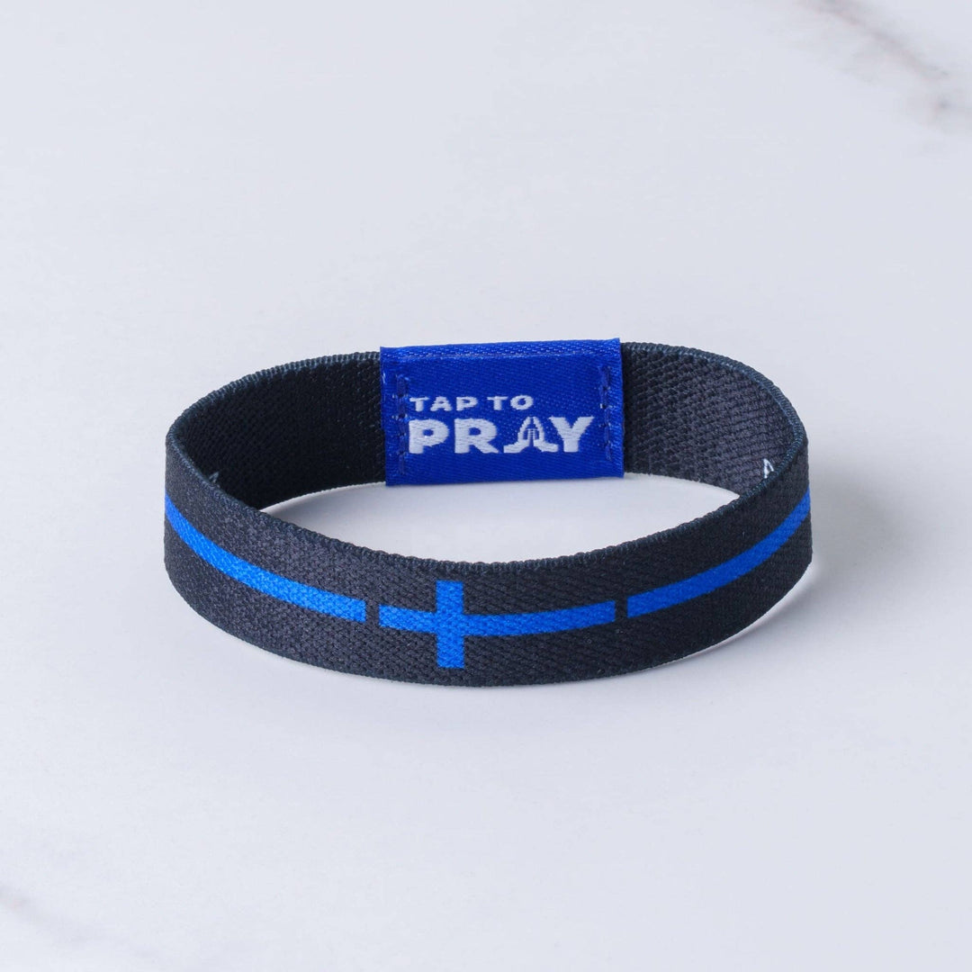 Tap To Pray® Wristband – First Responders - Law Enforcement