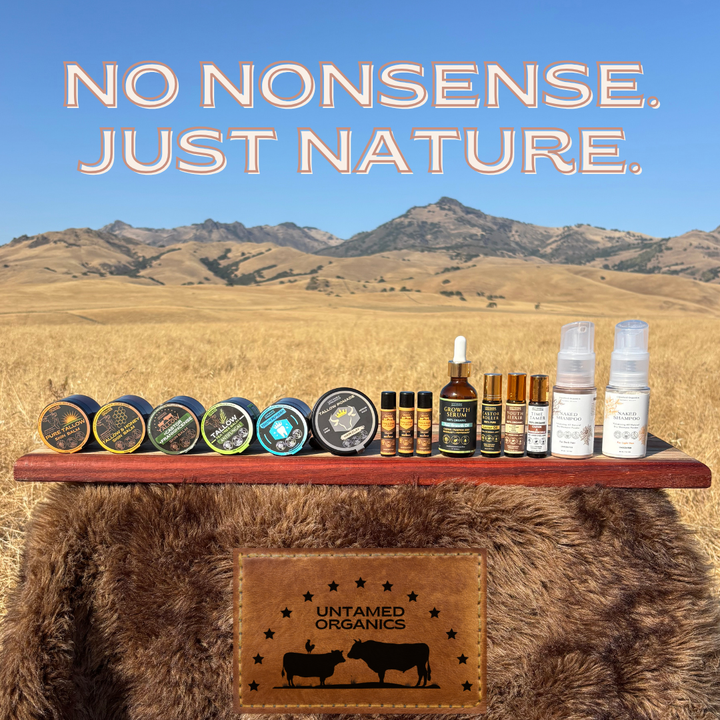 Grass-Fed Tallow & Wild Honey Skin Balm | 2 oz Glass Jar