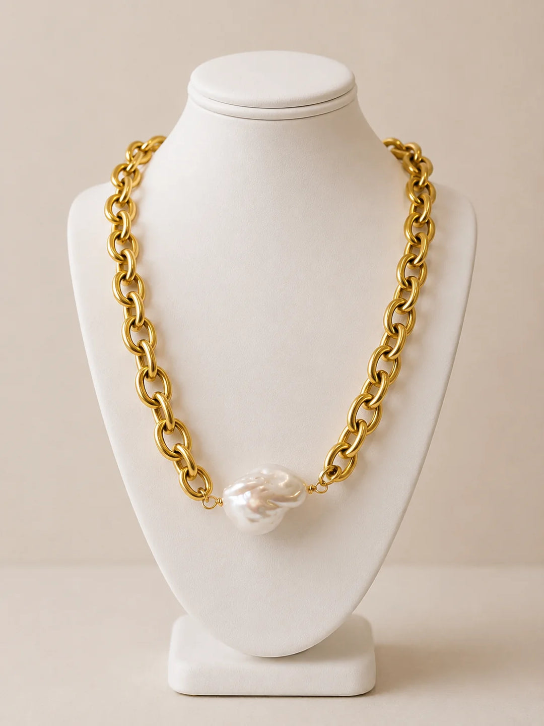 TJD- Baroque Pearl Necklace (LH)