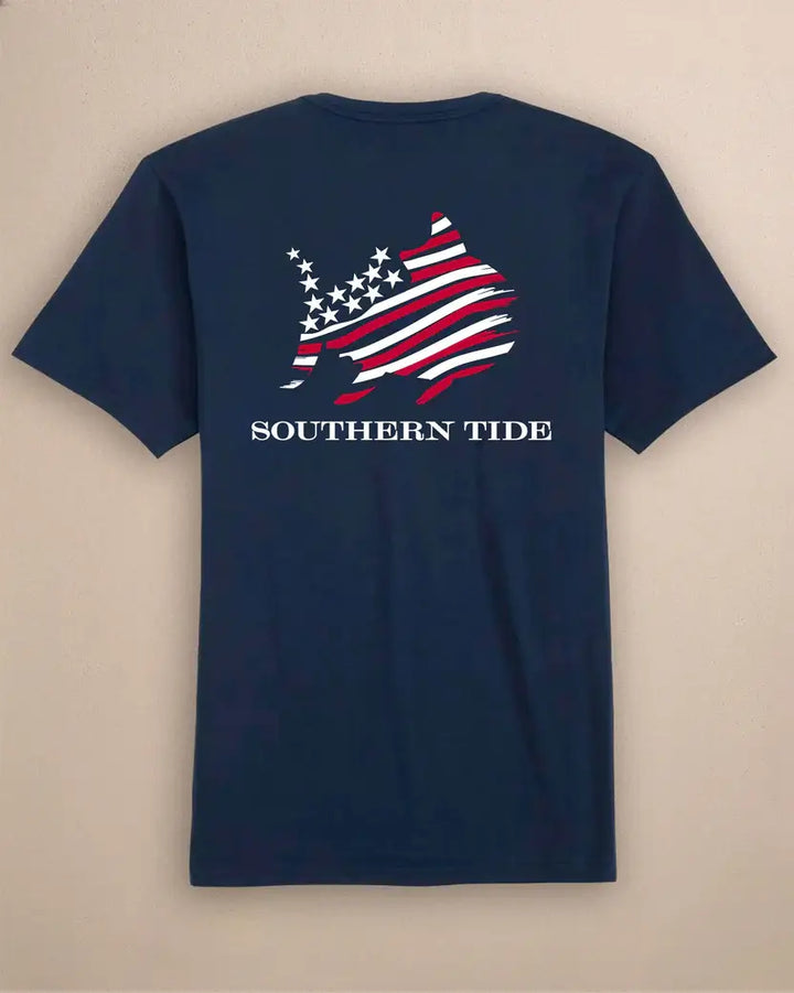 Southern Tide- Short Sleeve American Skipjack Tee