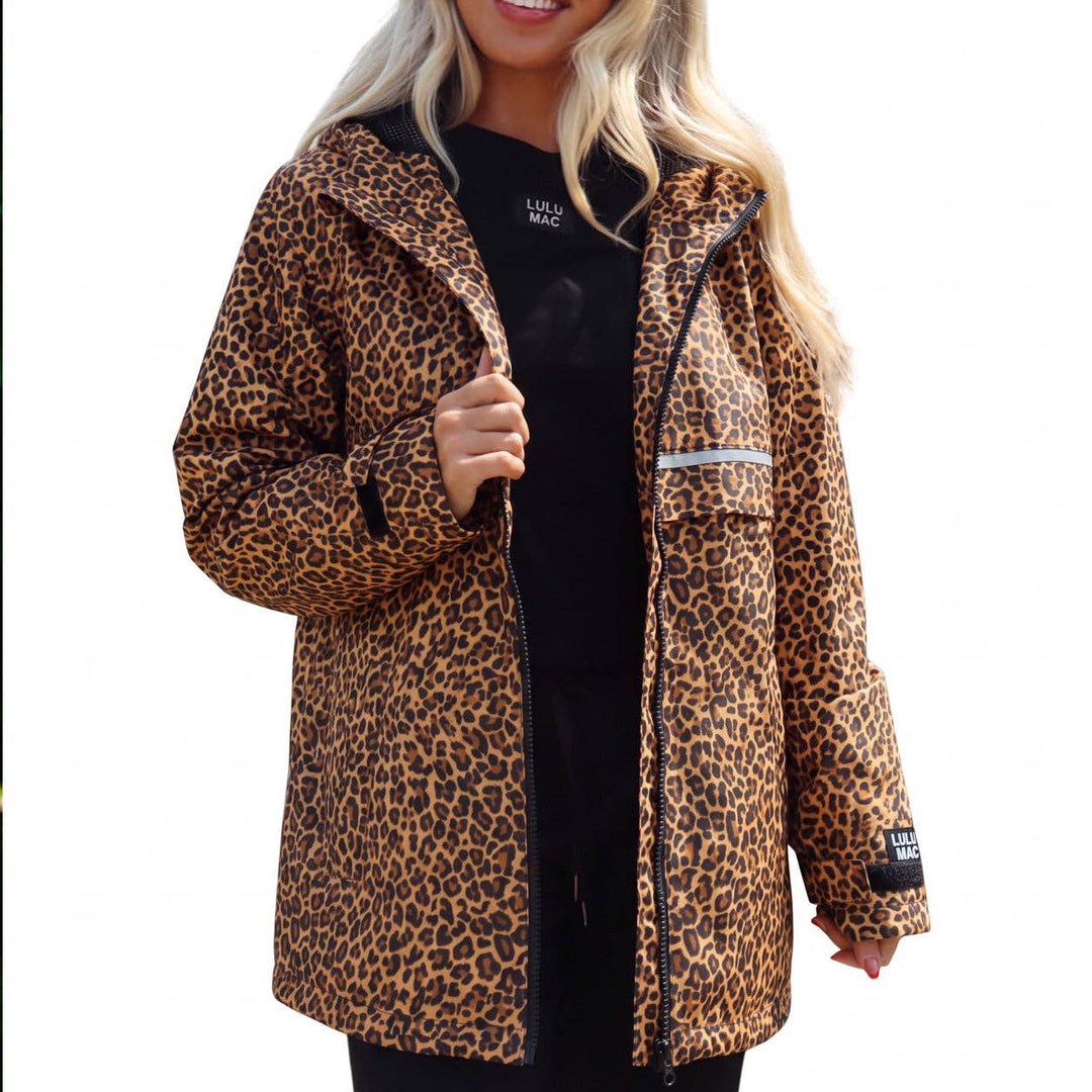 Lulu MAC-Leopard Raincoat: Leopard