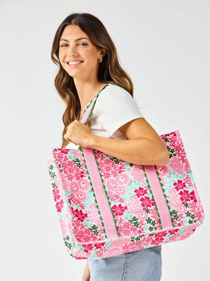 Capri Carryall Tote Bag | Petal Perfect
