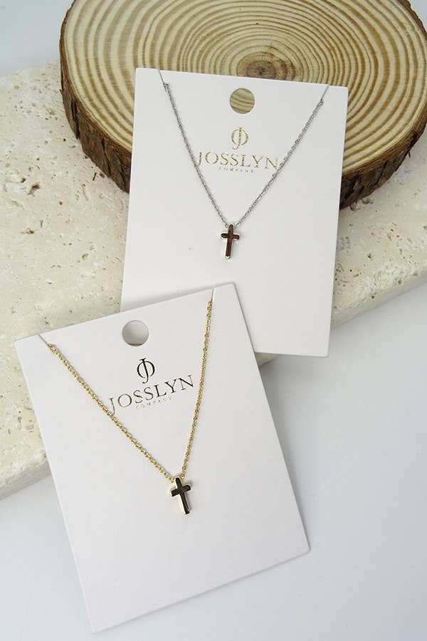 JOSSLYN-CLASSIC MINI CROSS NECKLACE | 47N15737-CROSS