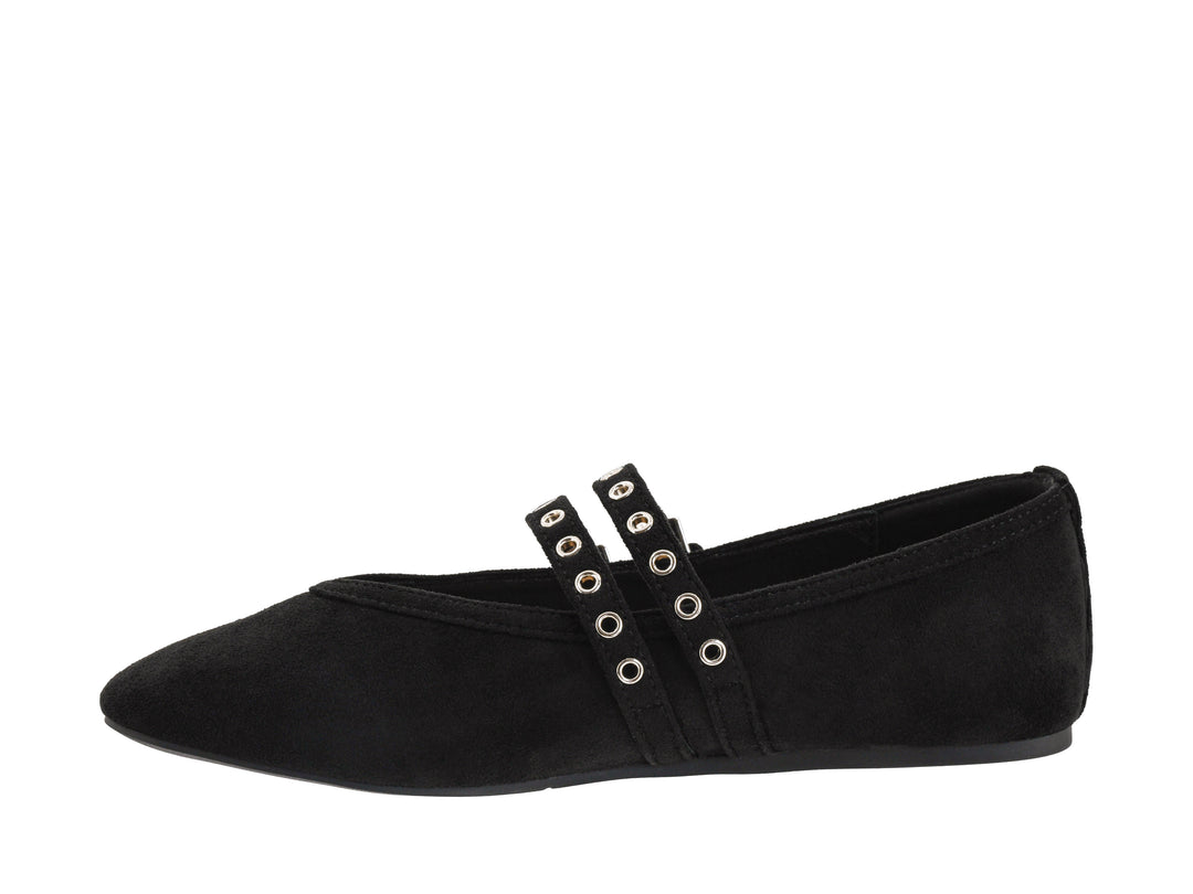 Corky's-ALL EYES ON ME Black Faux Suede