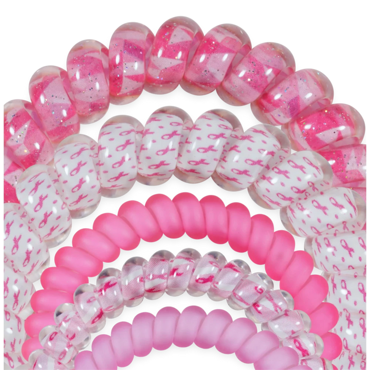 Teleties-Breast Cancer Awareness Mix Pack Hair Ties
