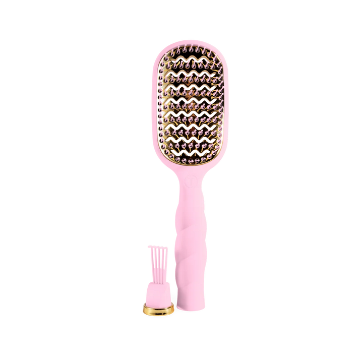 Teleties-Vented Hair Brush - Bubblegum Pink