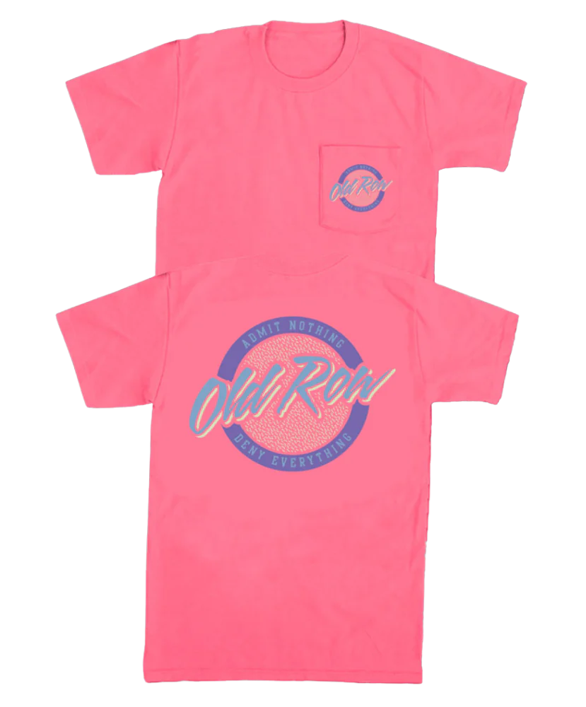 Old Row - Circle Logo Pocket Tee Crunchberry (Bark)