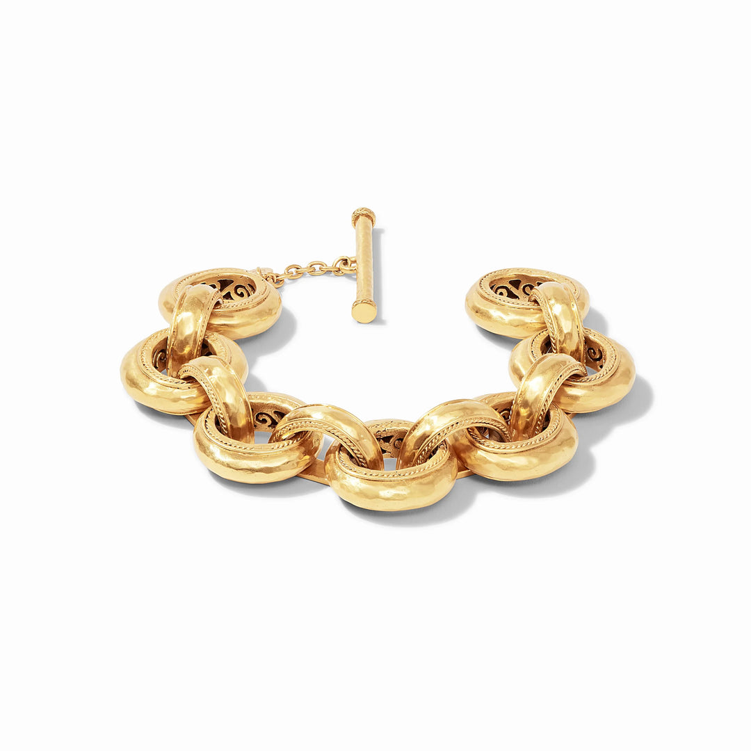 Julie Vos Cannes Demi Link Bracelet - Gold