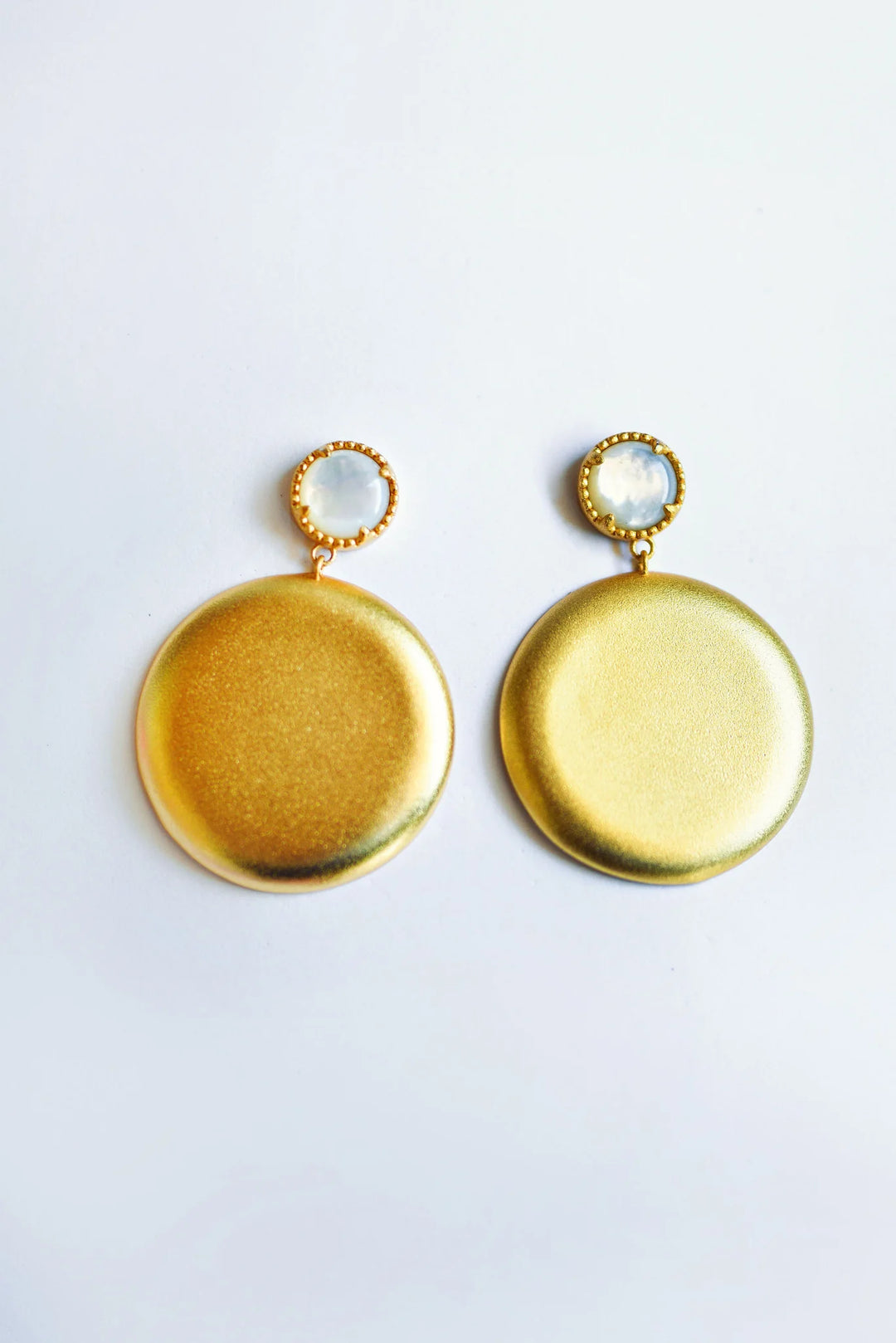 TJD Clara Earrings- MOP