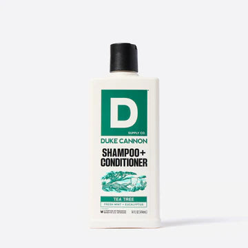 Duke Cannon Tea Tree Shampoo + Conditioner