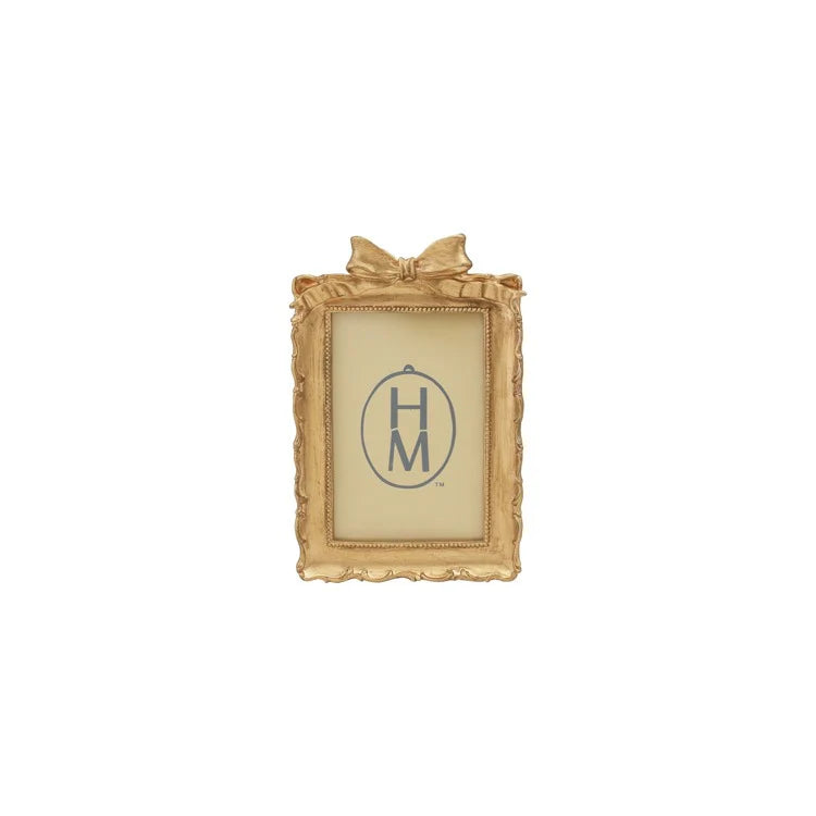 Hazel Mazel Gold Bow Frame