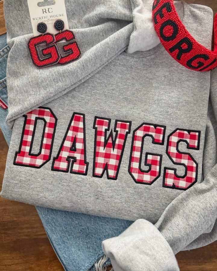 Dawgs Embroidered Applique’ Sweatshirt