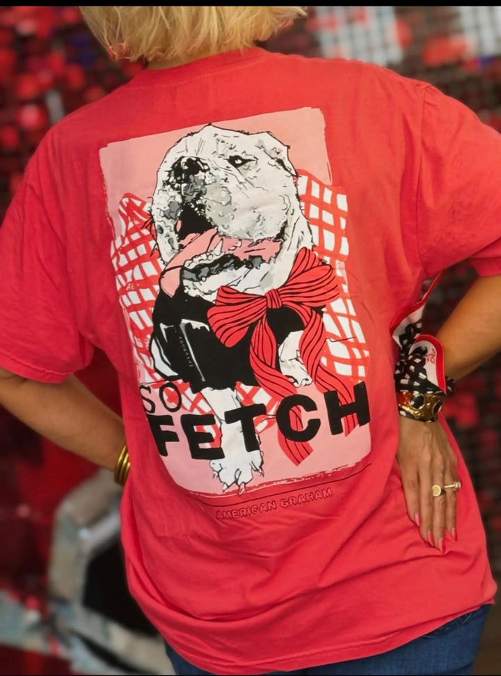 American Graham So Fetch Bulldog Tee