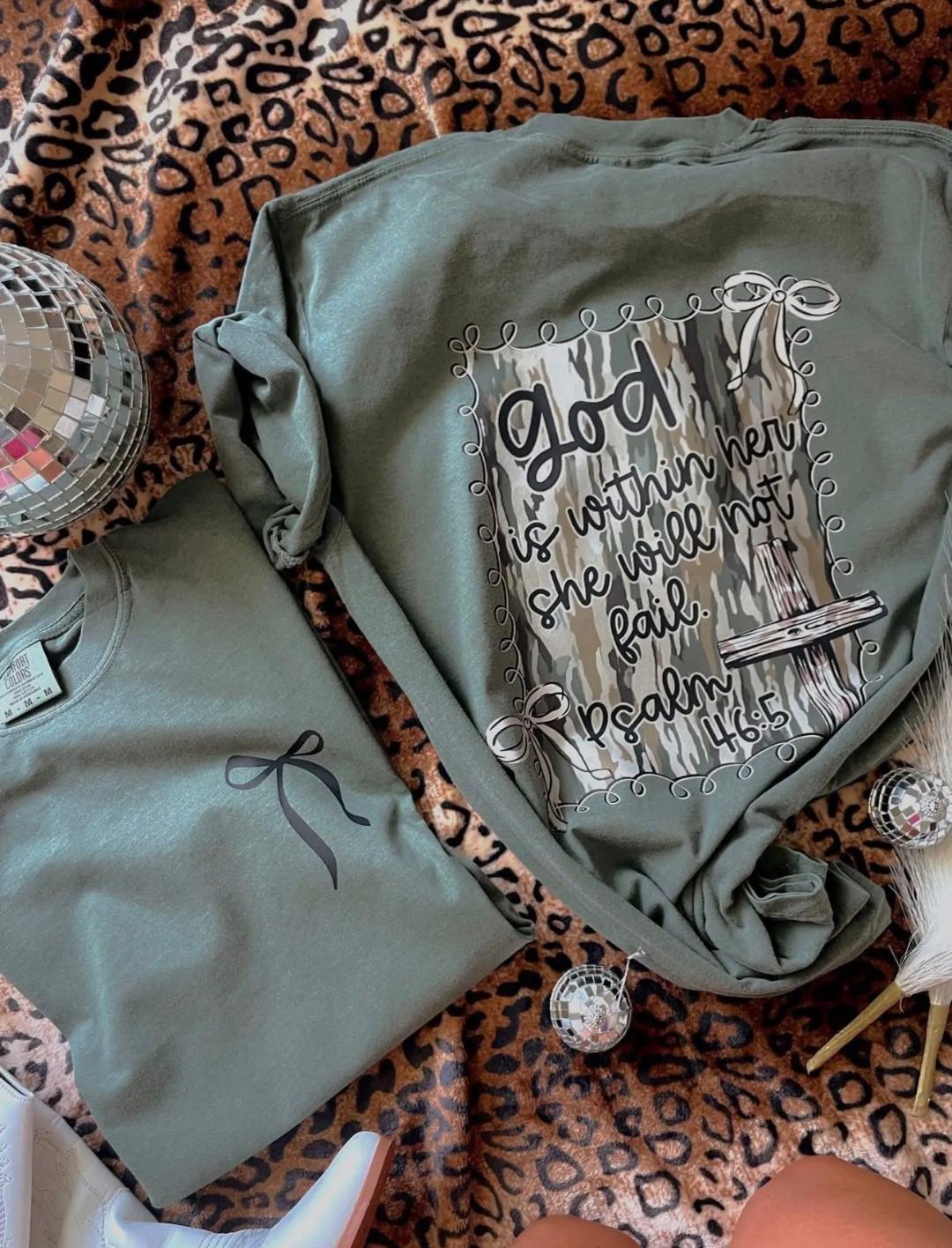 God Is Within Her Tee