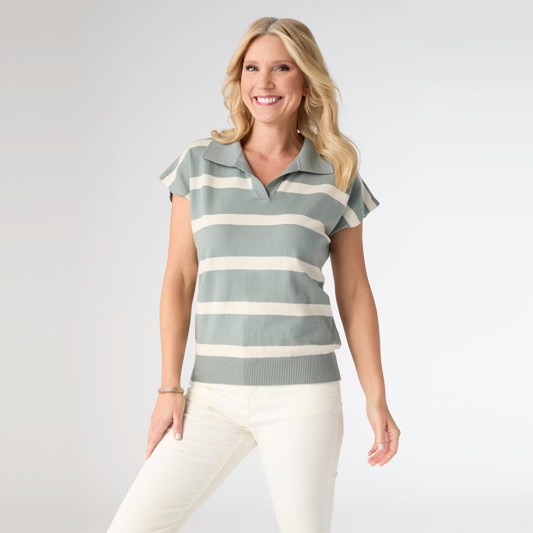 Lightweight Heavenly-Luxe Short Sleeve Sweater