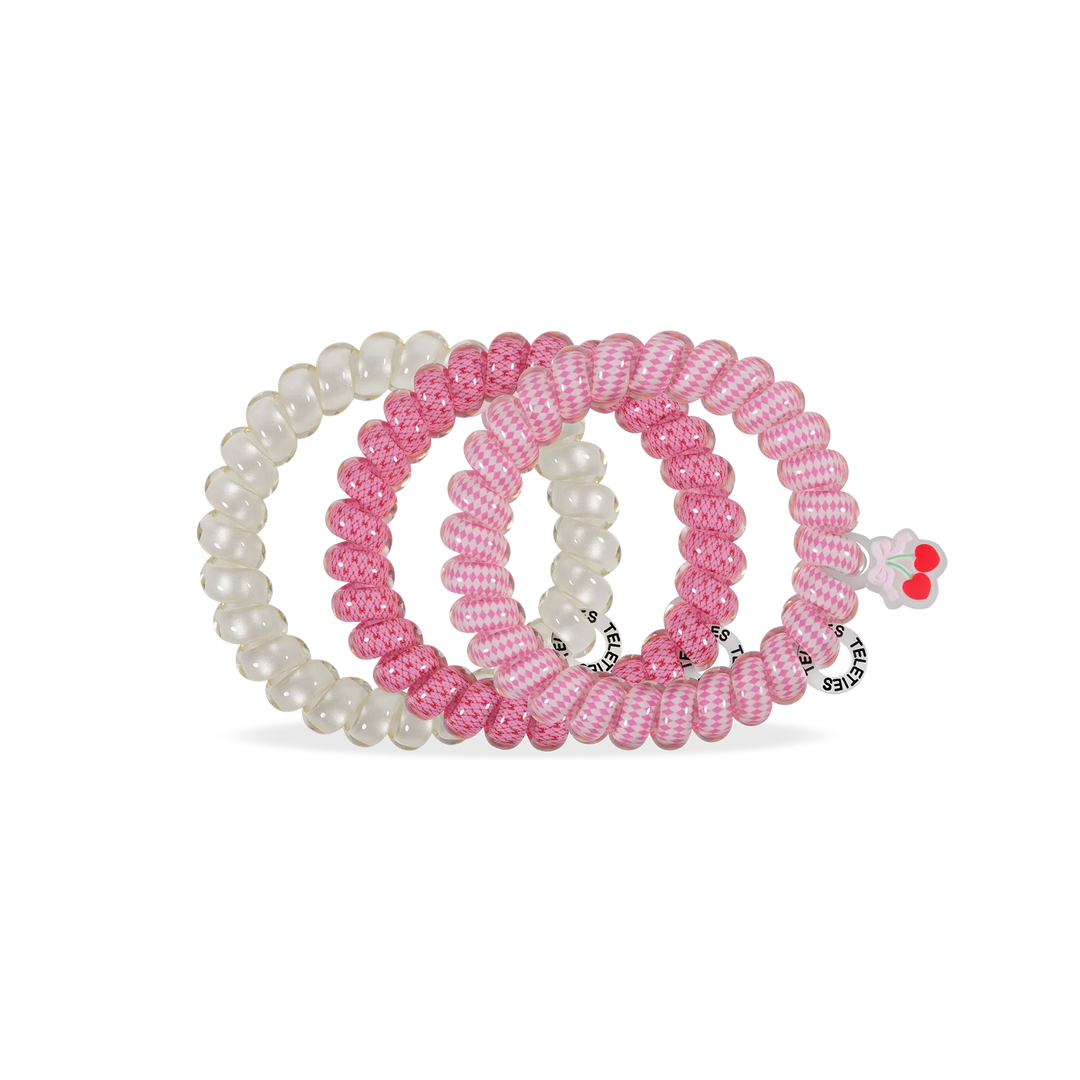 Teleties - Cherry Bomb Large Hair Ties