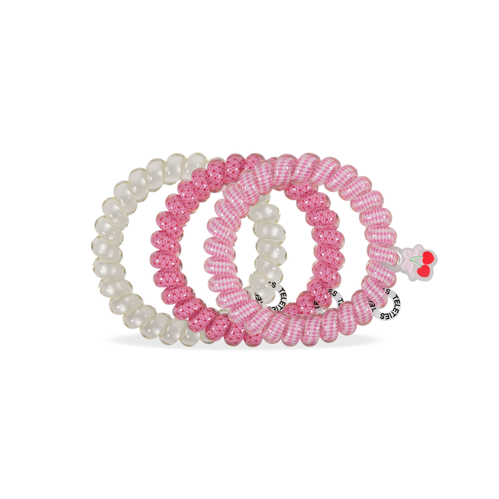 Teleties - Cherry Bomb Large Hair Ties