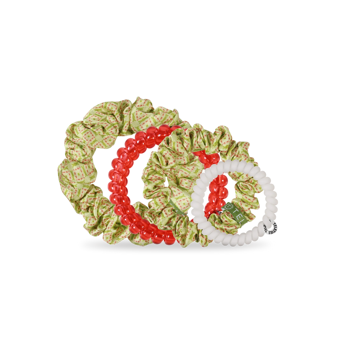 Teleties - Laura Park Berry Cozy Mix Pack Hair Ties