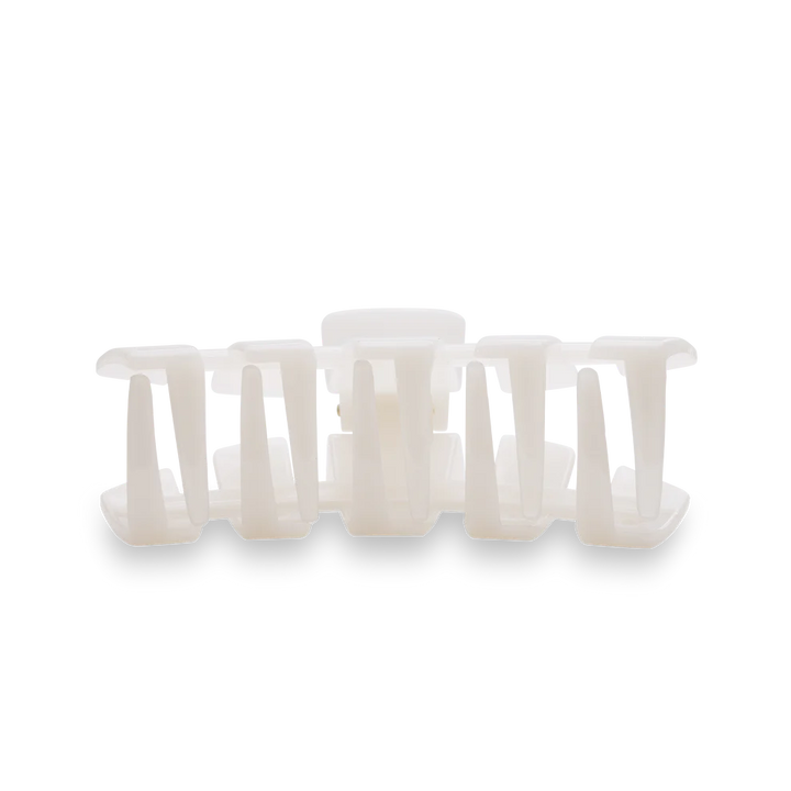 Teleties -Classic Coconut White Large Claw Hair Clip