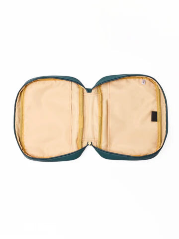 Mary Square Bible Cover-Dark Green