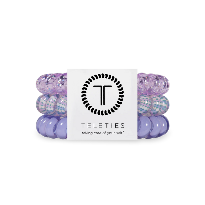 Teleties-Lavender Mist Large Hair Ties