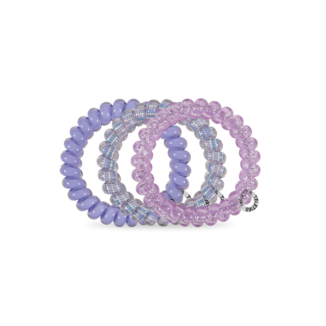 Teleties-Lavender Mist Large Hair Ties